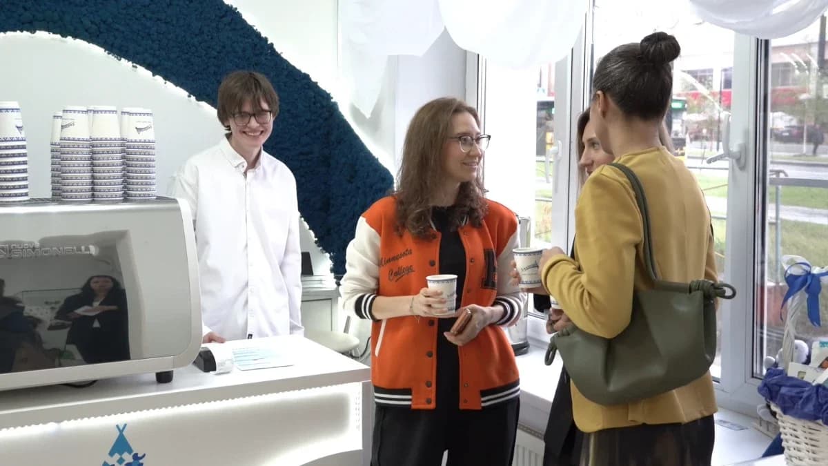 «Кофе с душой Севера»: в Ноябрьске открылась необычная кофейня