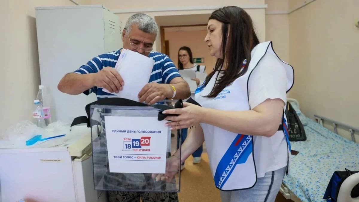 Пациенты Ноябрьской ЦГБ проголосовали прямо в стационаре